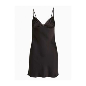 Aritzia Wilfred black Slip mini dress NWT